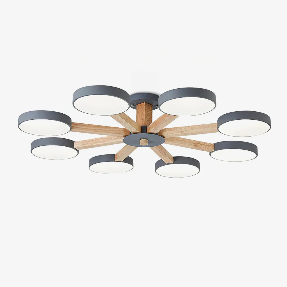 Modern Multi Stem Chandelier