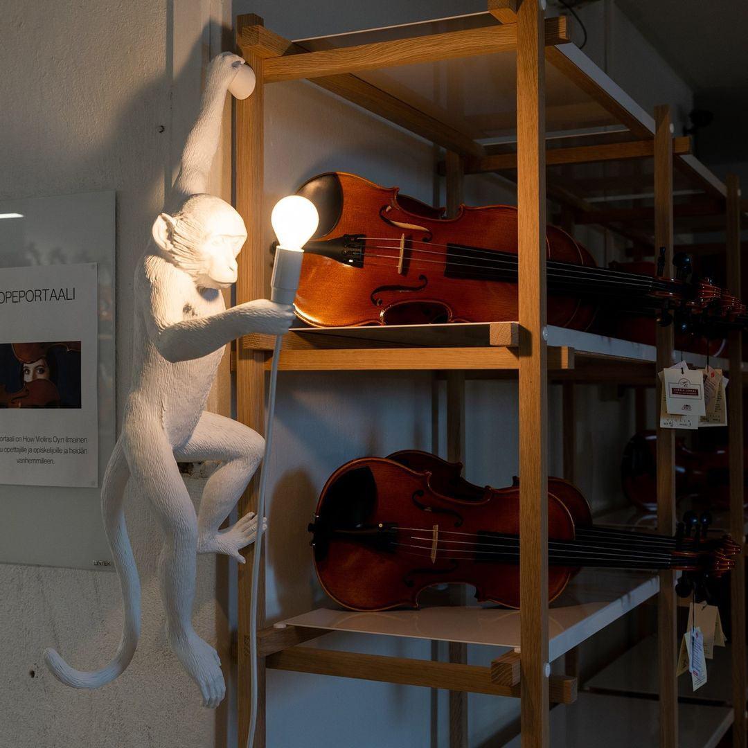 Monkey Wall Lamp