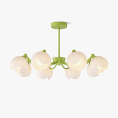 Murano Cream Chandelier
