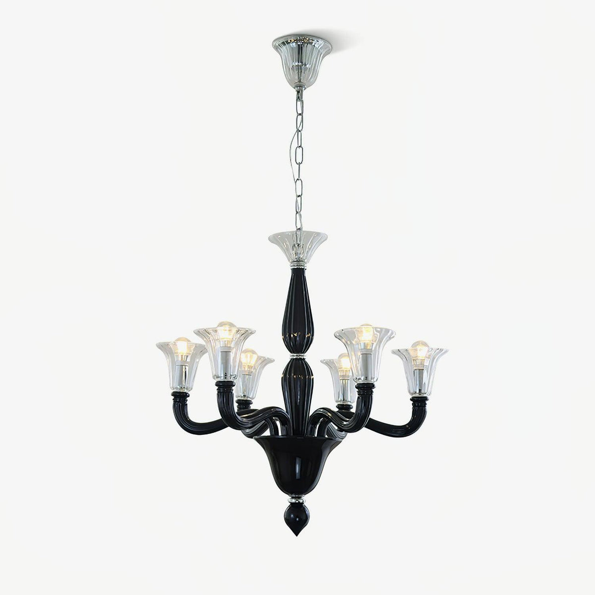 Murano Candle Chandelier