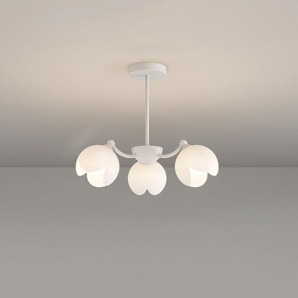 Murano Cream Chandelier