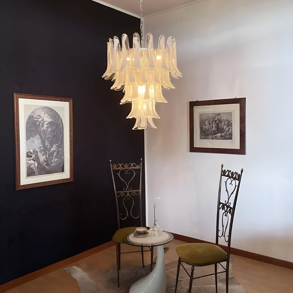 Murano Glass Petals Chandelier