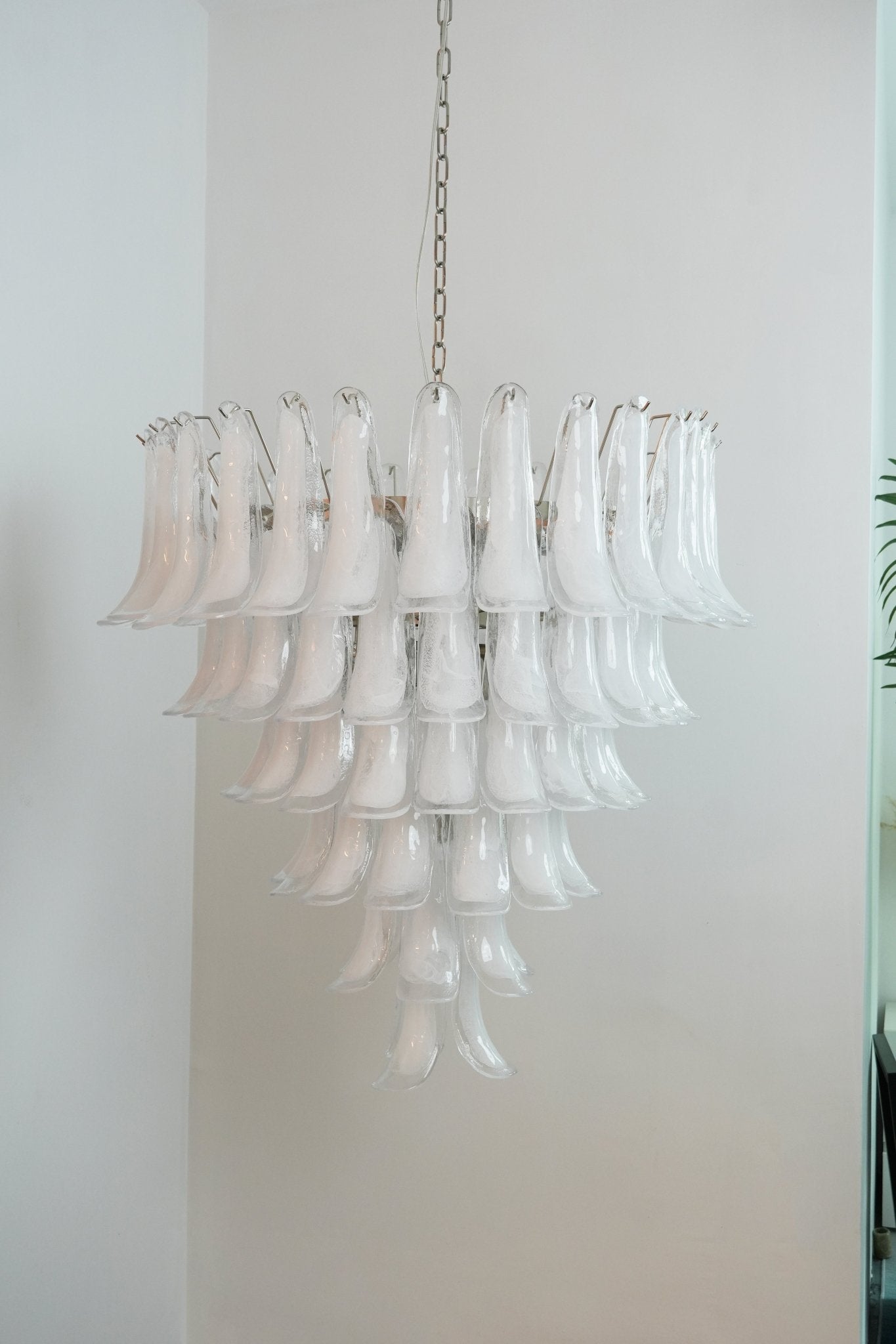 Murano Glass Petals Chandelier