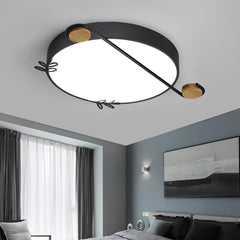 Musical Note Round Ceiling Lamp