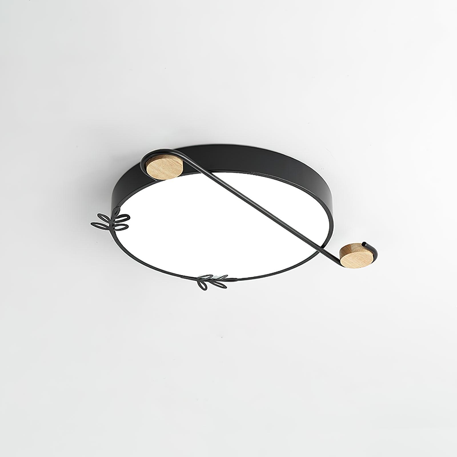 Musical Note Round Ceiling Lamp