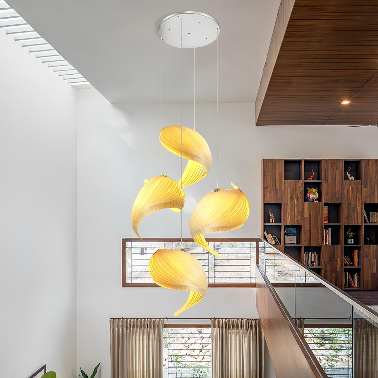 Nautilus Shell Pendant Light