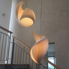 Nautilus Shell Pendant Light