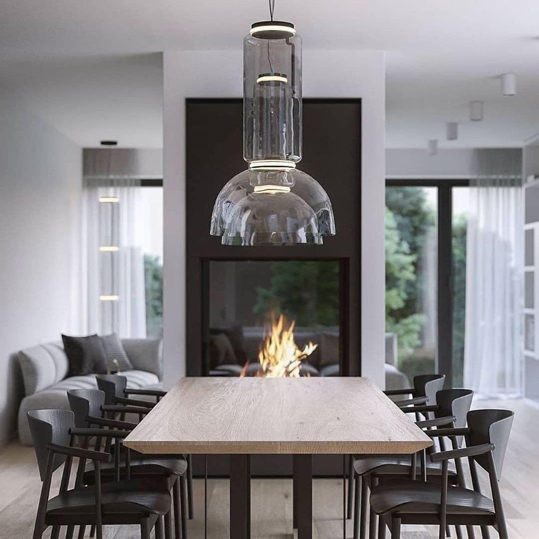 Cylindrical LED Pendant Light