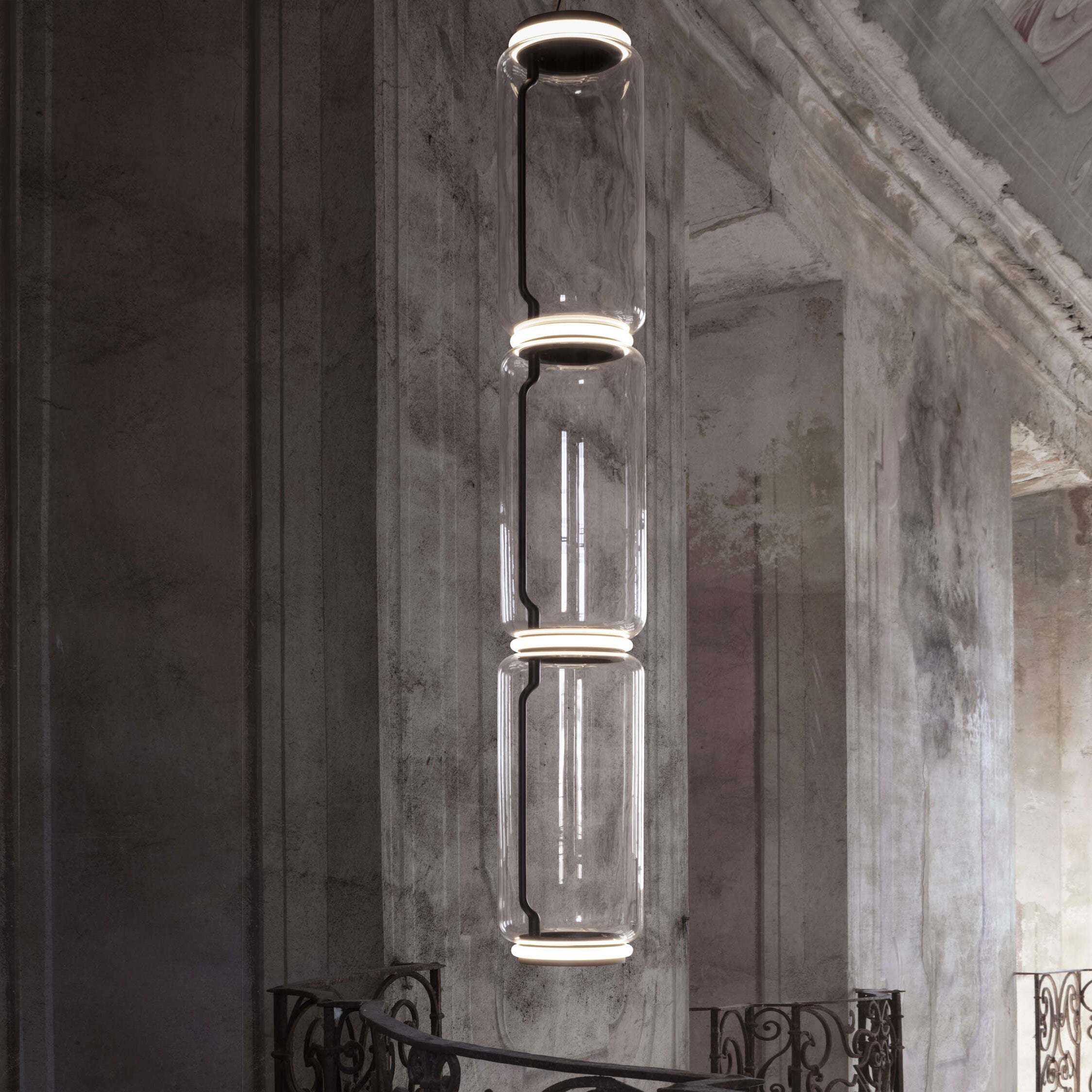 Cylindrical LED Pendant Light