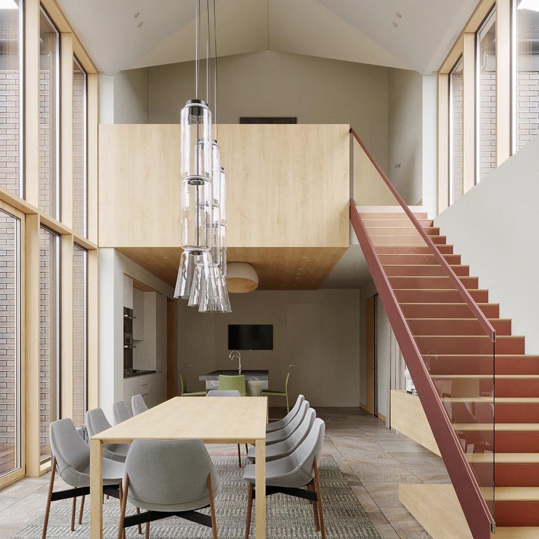 Cylindrical LED Pendant Light