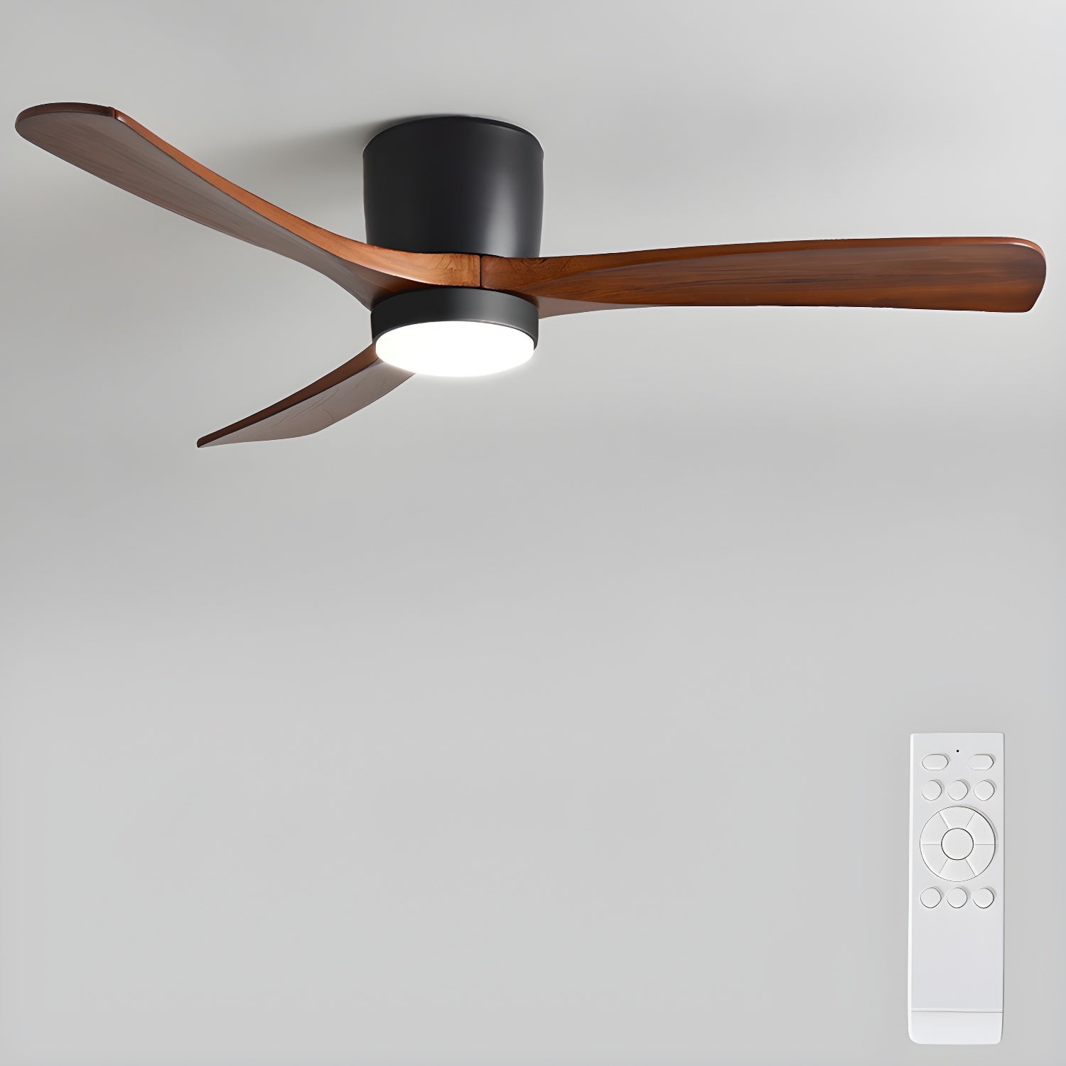 Nordic Wooden 42"/48"/52" Ceiling Fan Light