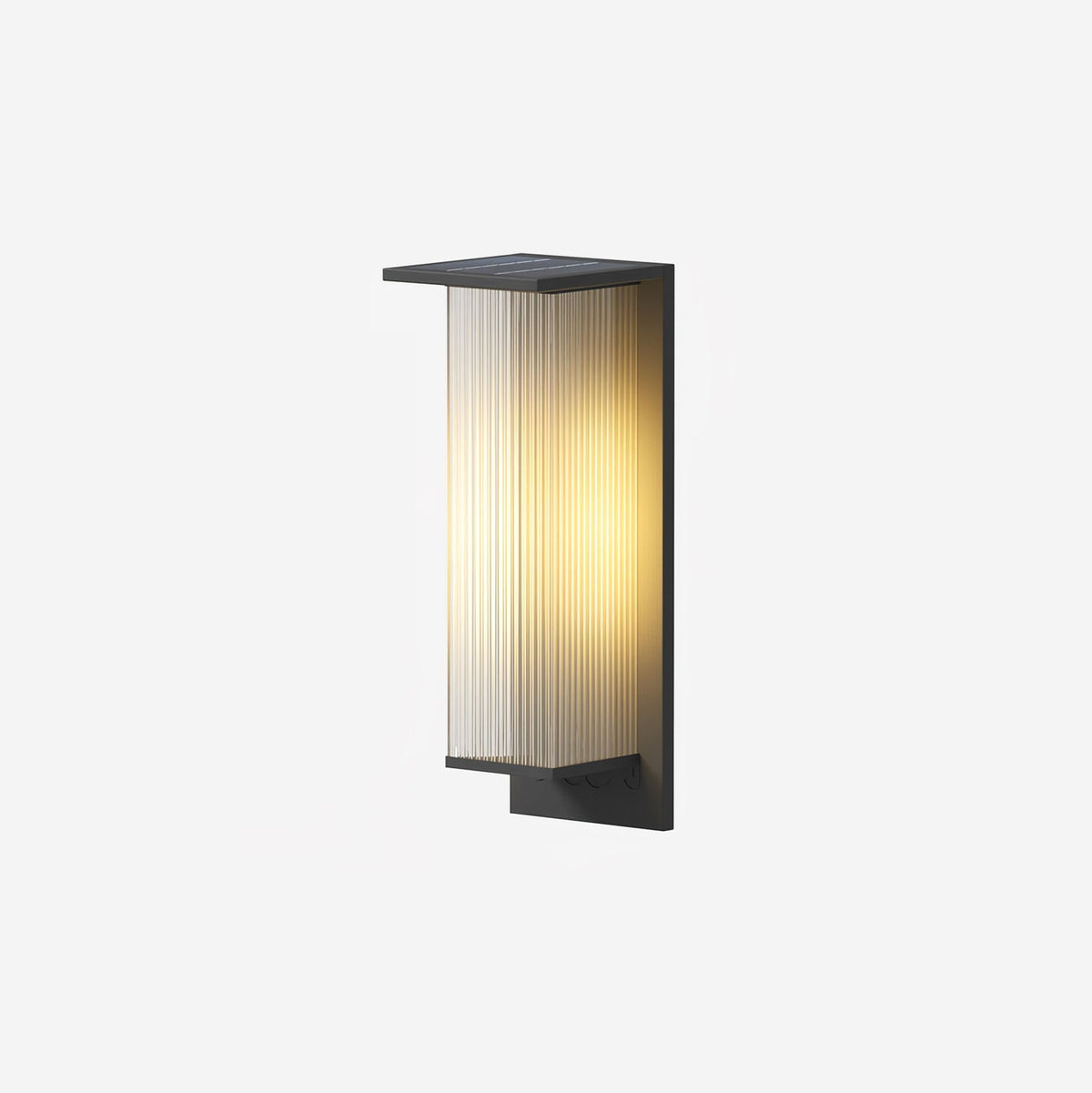 Oleron Box Outdoor Solar Wall Lamp