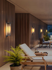 Oleron Box Outdoor Solar Wall Lamp