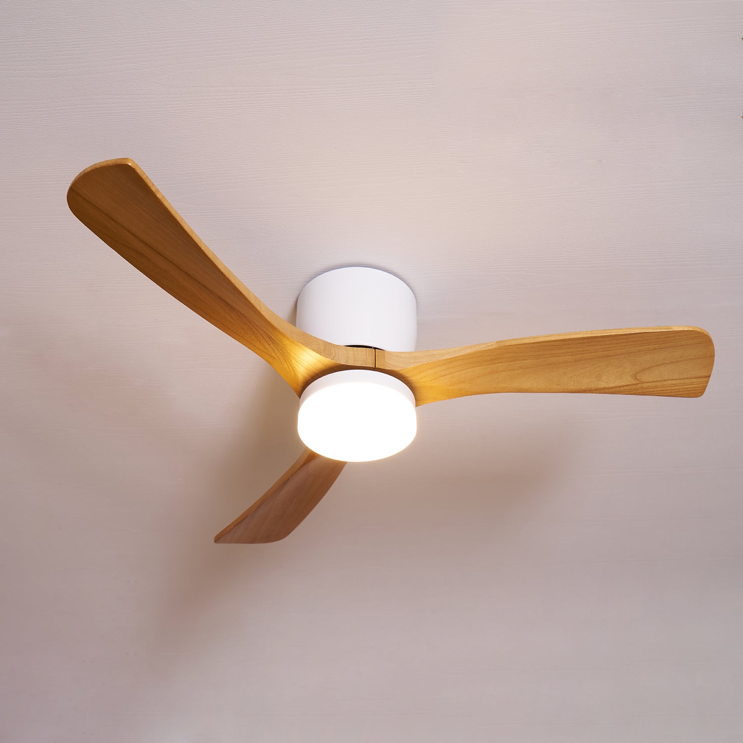 Nordic Wooden 42"/48"/52" Ceiling Fan Light