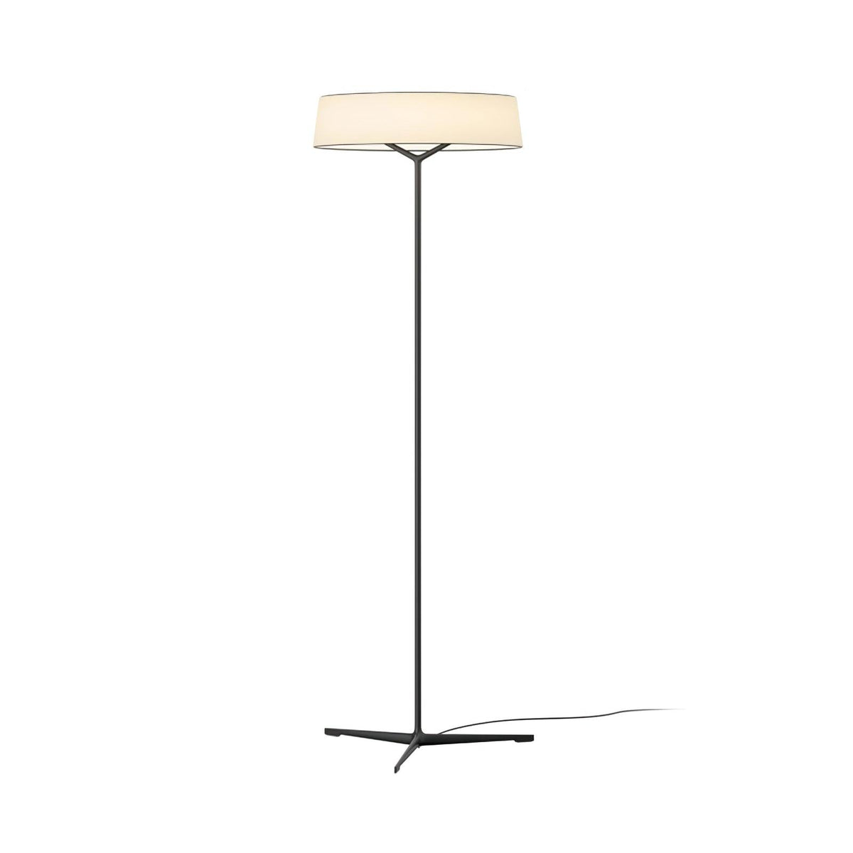 Paper Glow Circular Floor Lamp