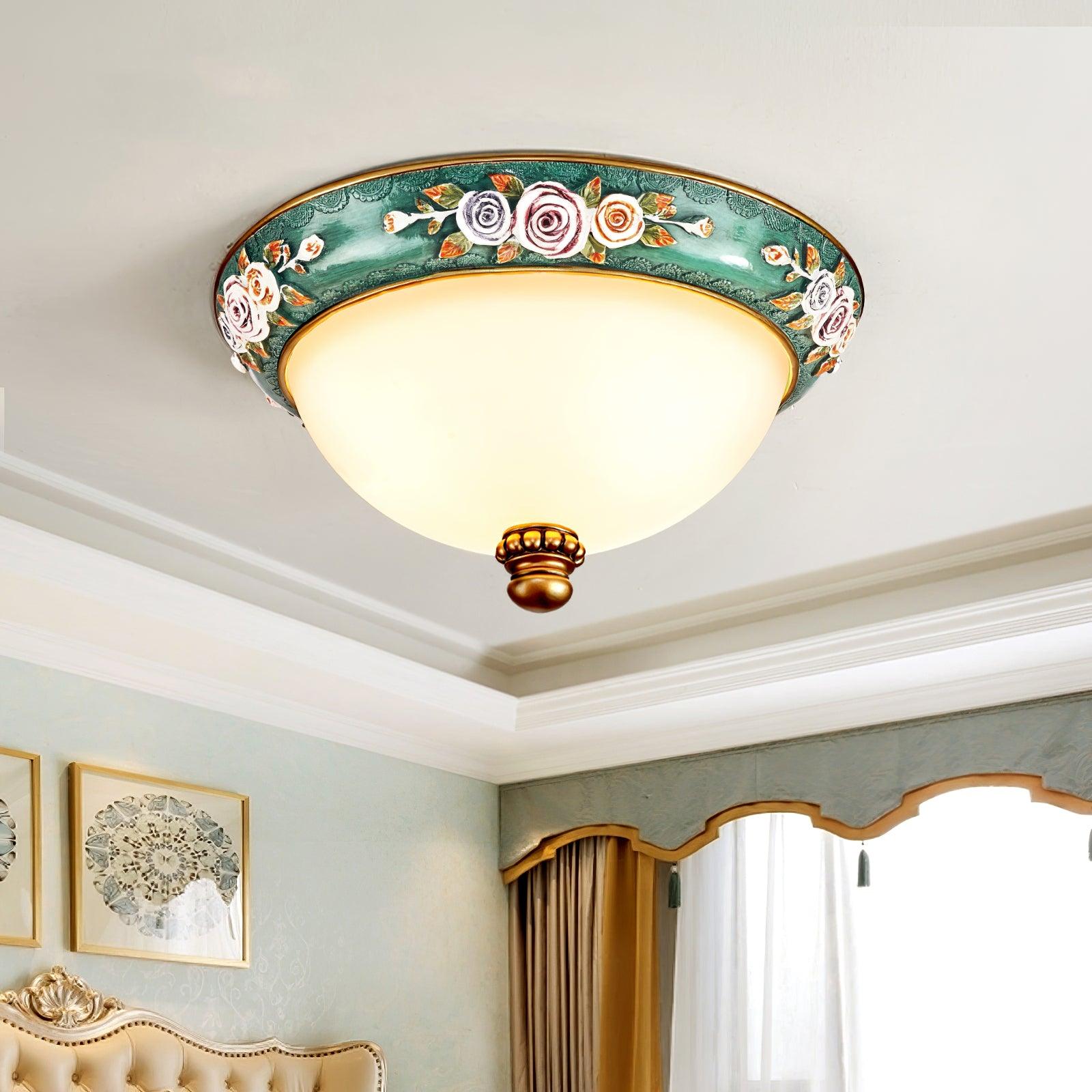 Pastoral Bowl Ceiling Light