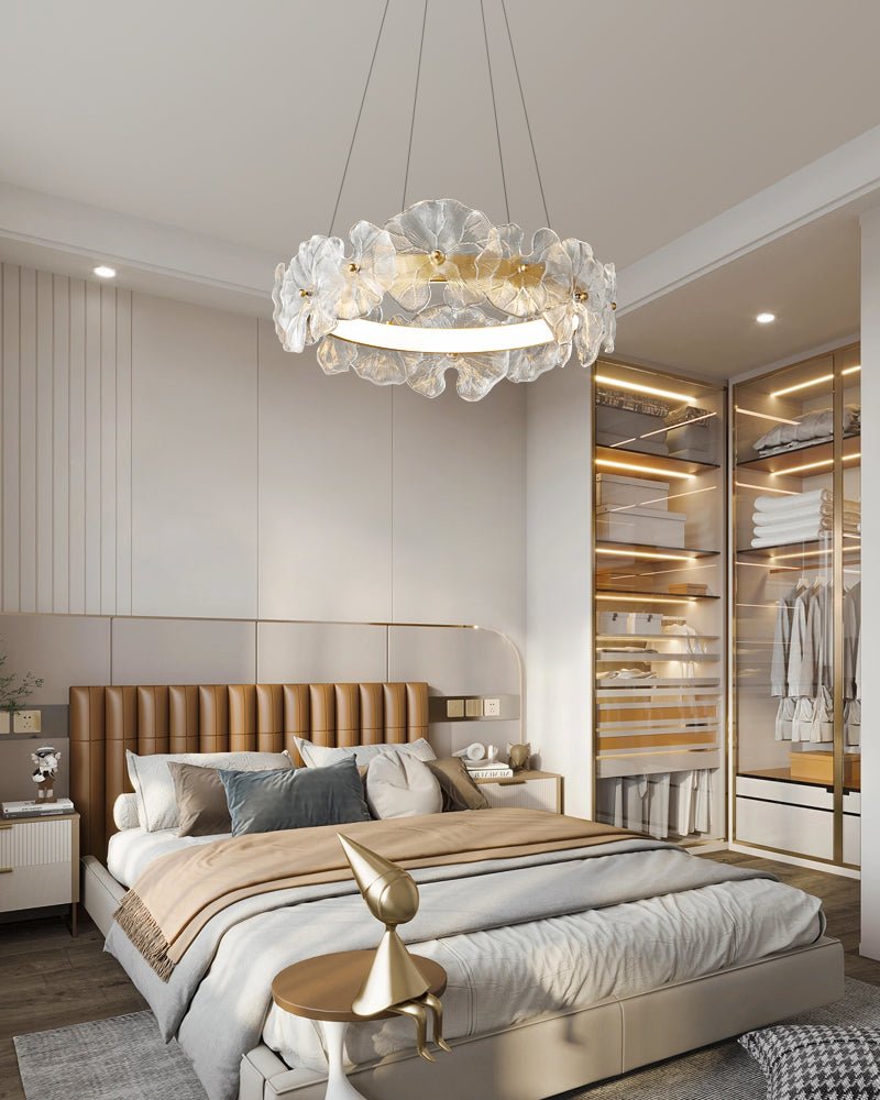 Petal Halo Chandelier