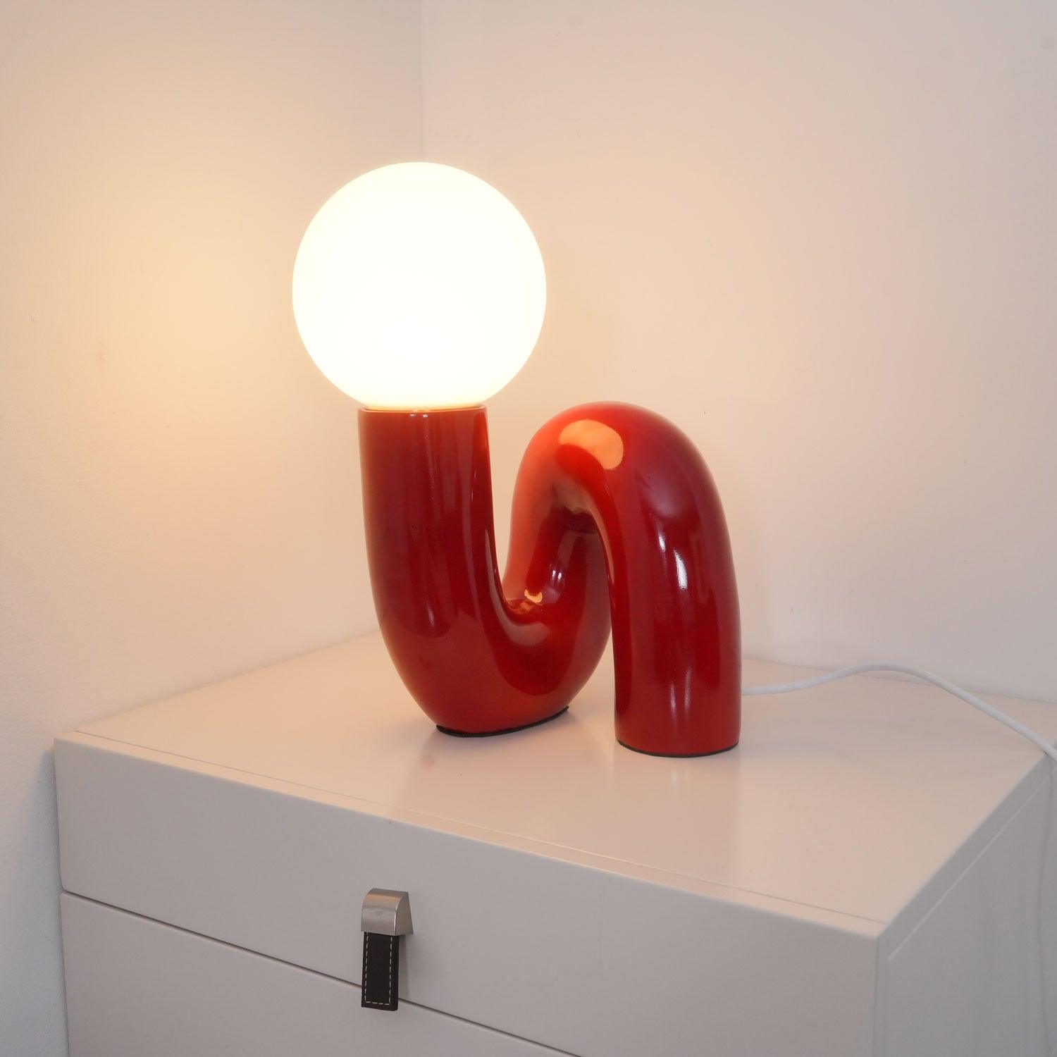 Playful N Shape Table Lamp