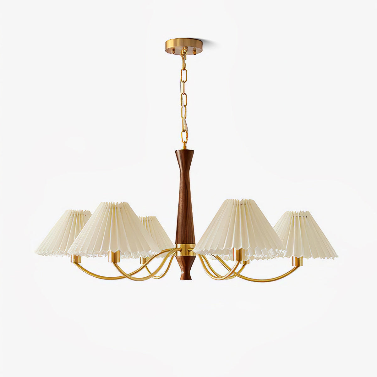 Pleated Chandelier