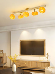 Pumpkin Multi Head Ceiling Lamp