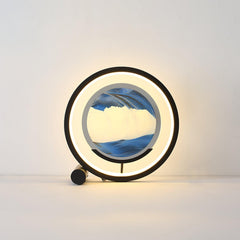 Relaxing Sand Built-in Battery Table Lamp