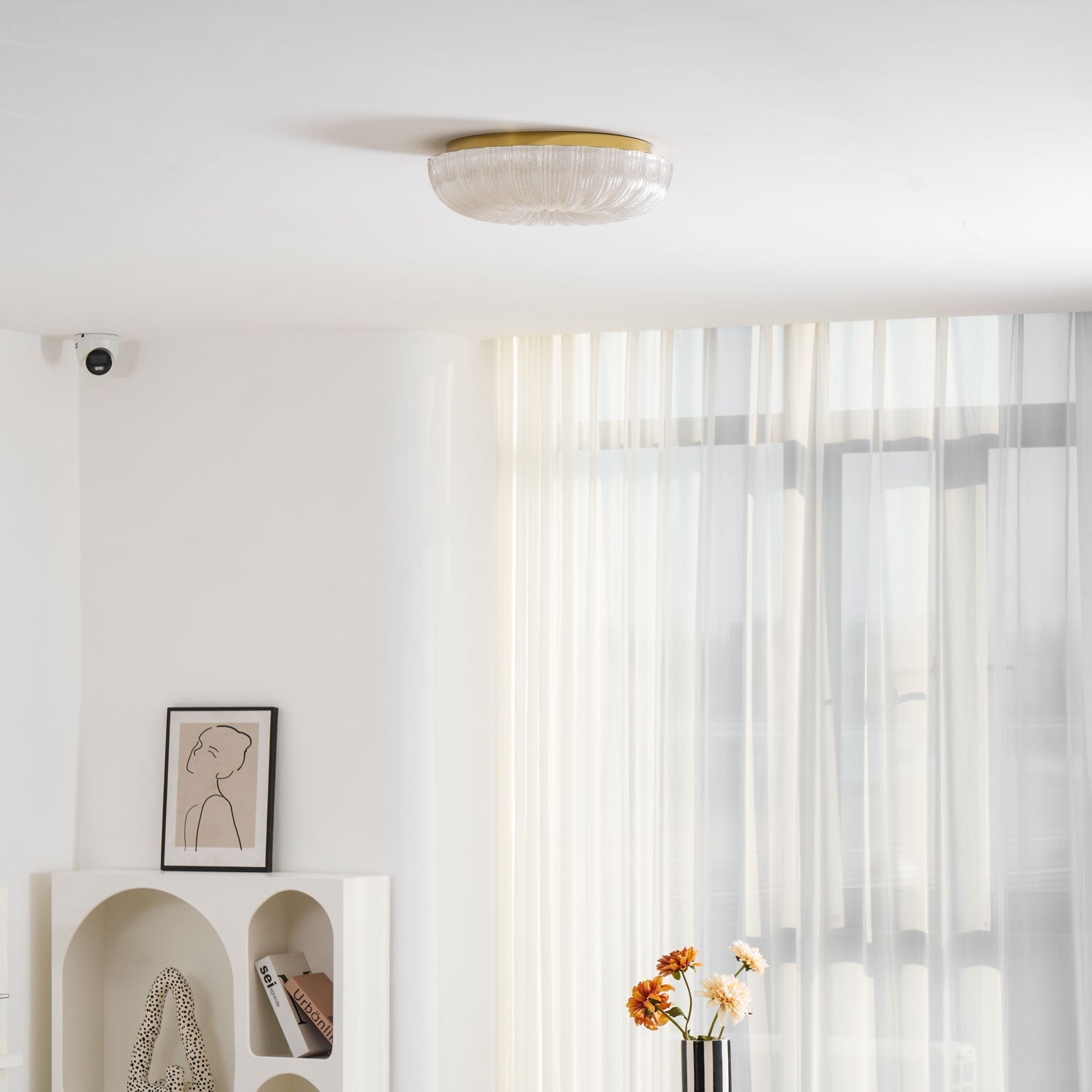 Ripple Glass Ceiling Light