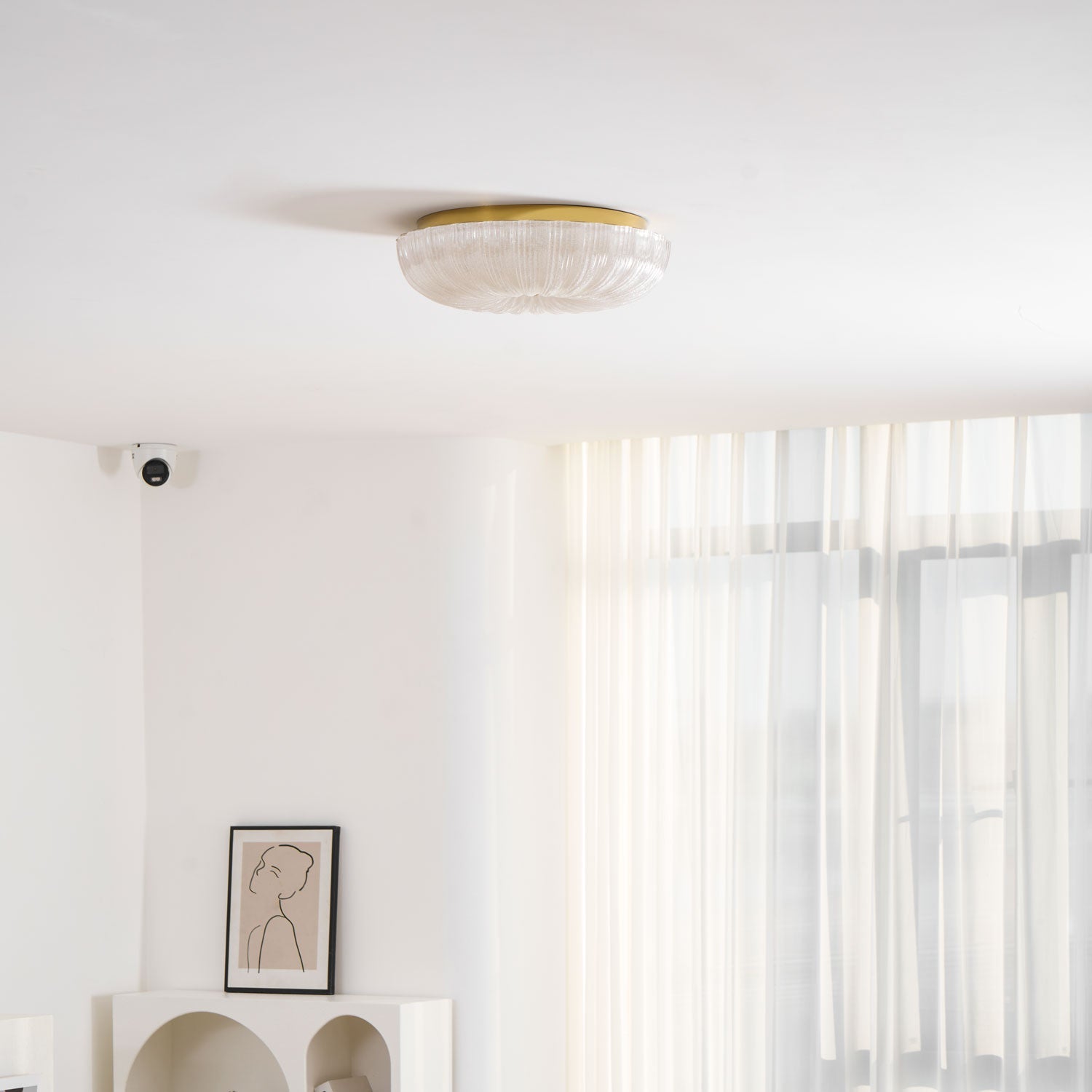 Ripple Glass Ceiling Light