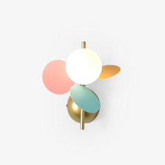 Round Macaron Wall Lamp