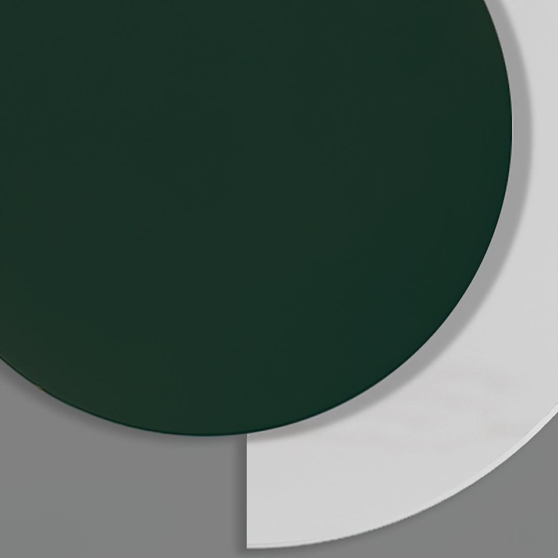 Rounded Abstract Art Sconce