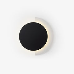 Rounded Abstract Art Sconce