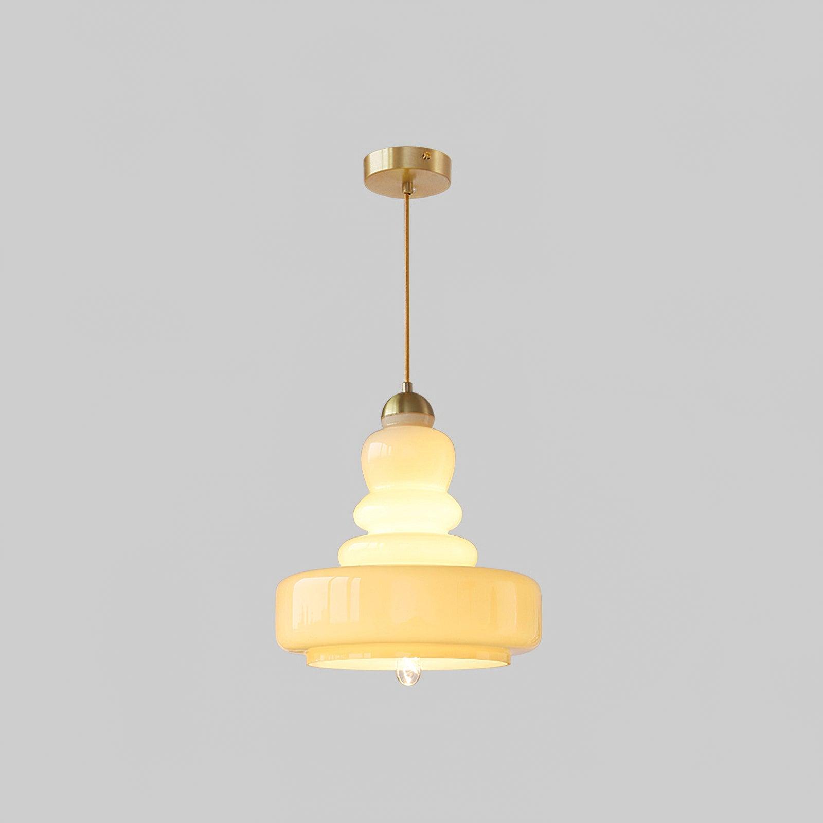 Schoolhouse Glass Pendant Light