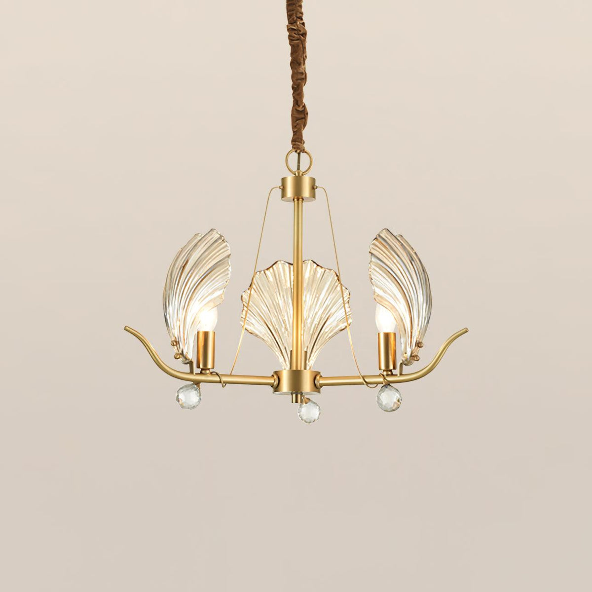 Shell Crystal Chandelier