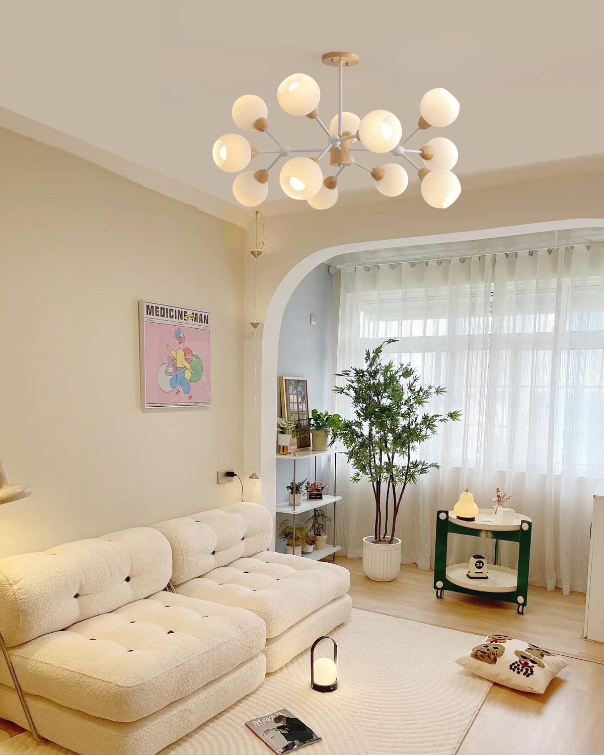 Shpehp Wood Chandelier