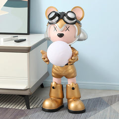 Space Bear Built-in Battery Floor Lamp