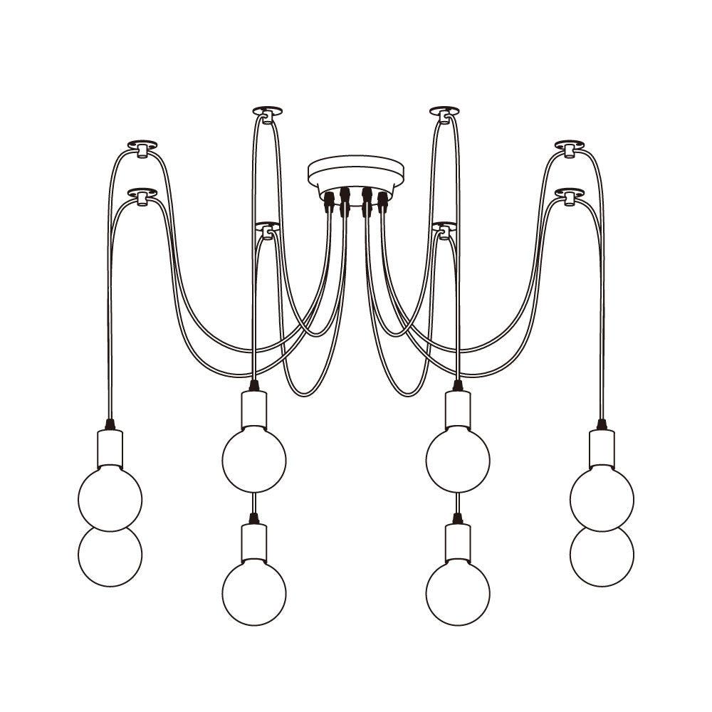 Spider Ceiling Chandelier