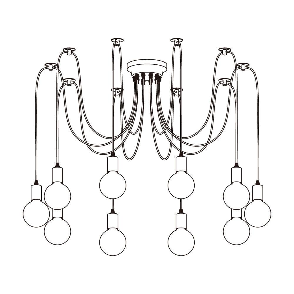 Spider Ceiling Chandelier