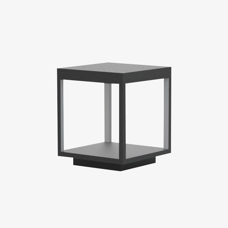 Square Frame Fence Post Garden Light