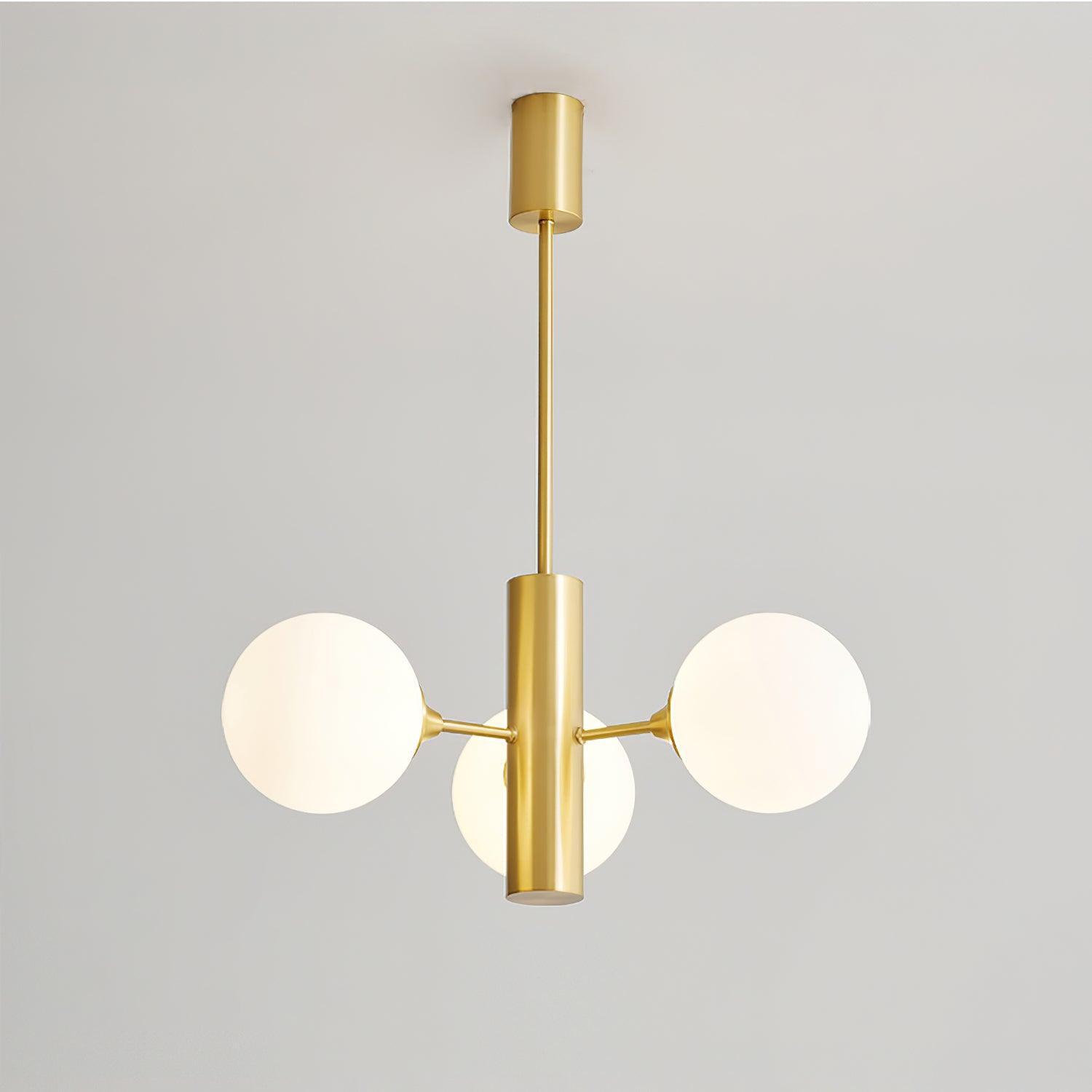 Stella Brass Chandelier