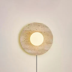 Stone Eclipse Plug-in Wall Light