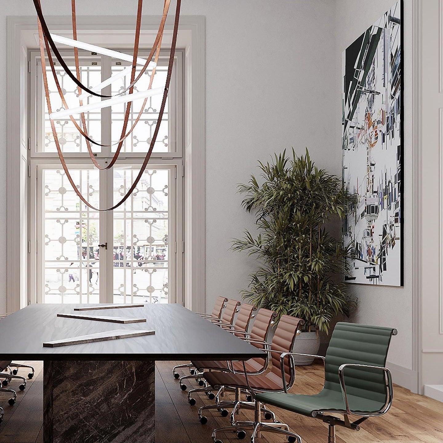 Straight Belt Pendant Lamp