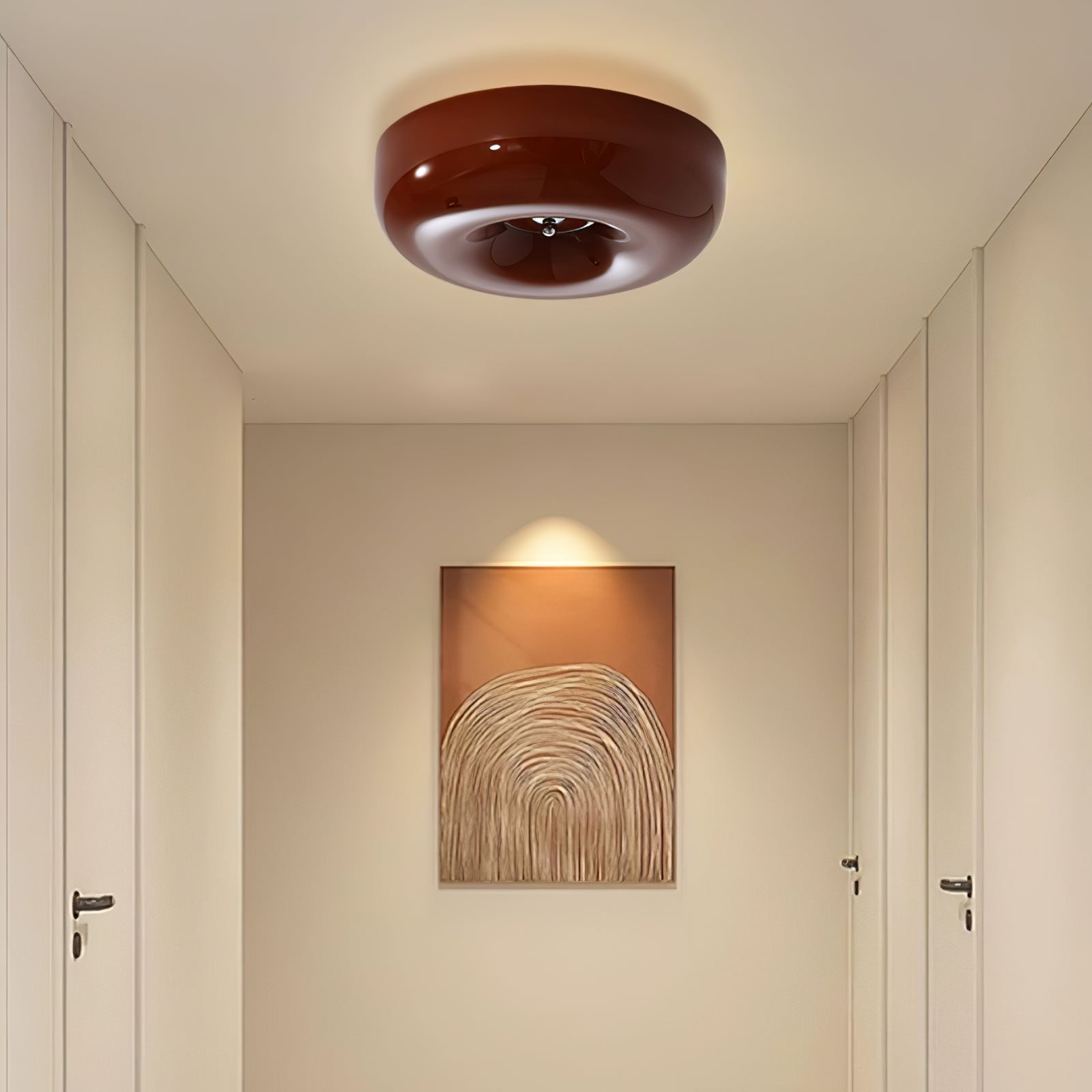 Swirl Glass Ceiling Lamp