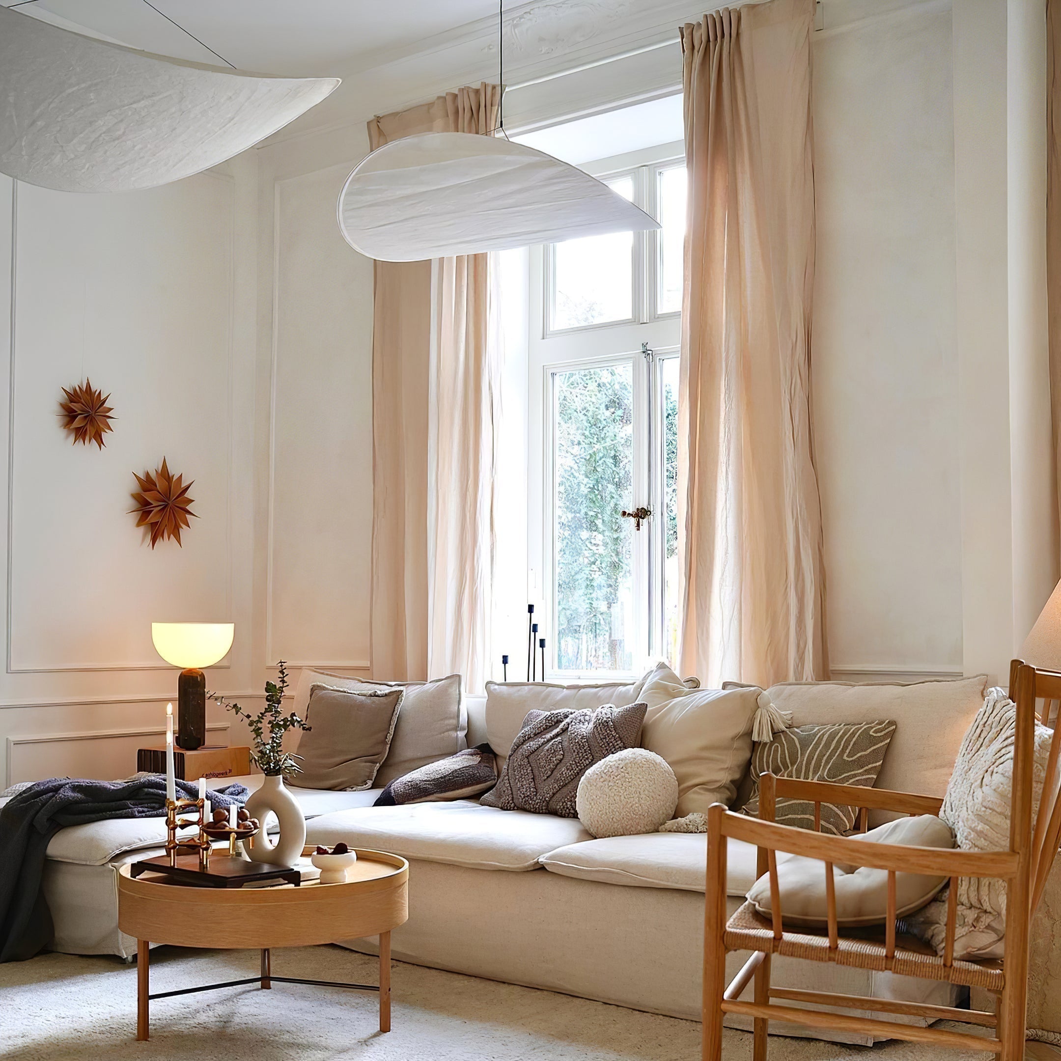 Tense Pendant Swag Light