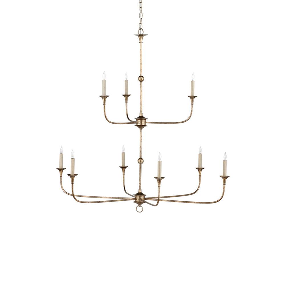 Thousand Brass Chandelier