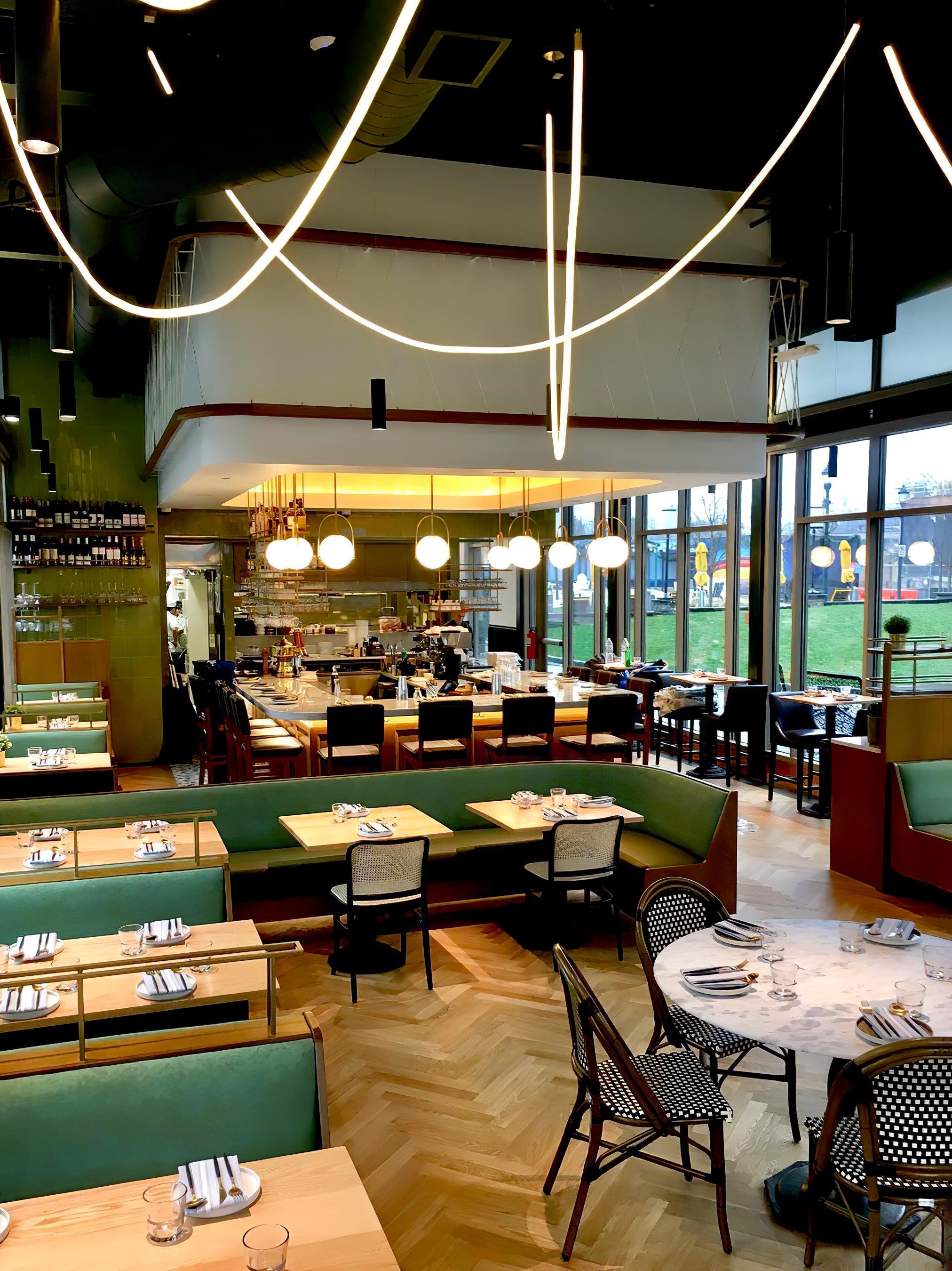 Flexible Curve linear Pendant Lamp