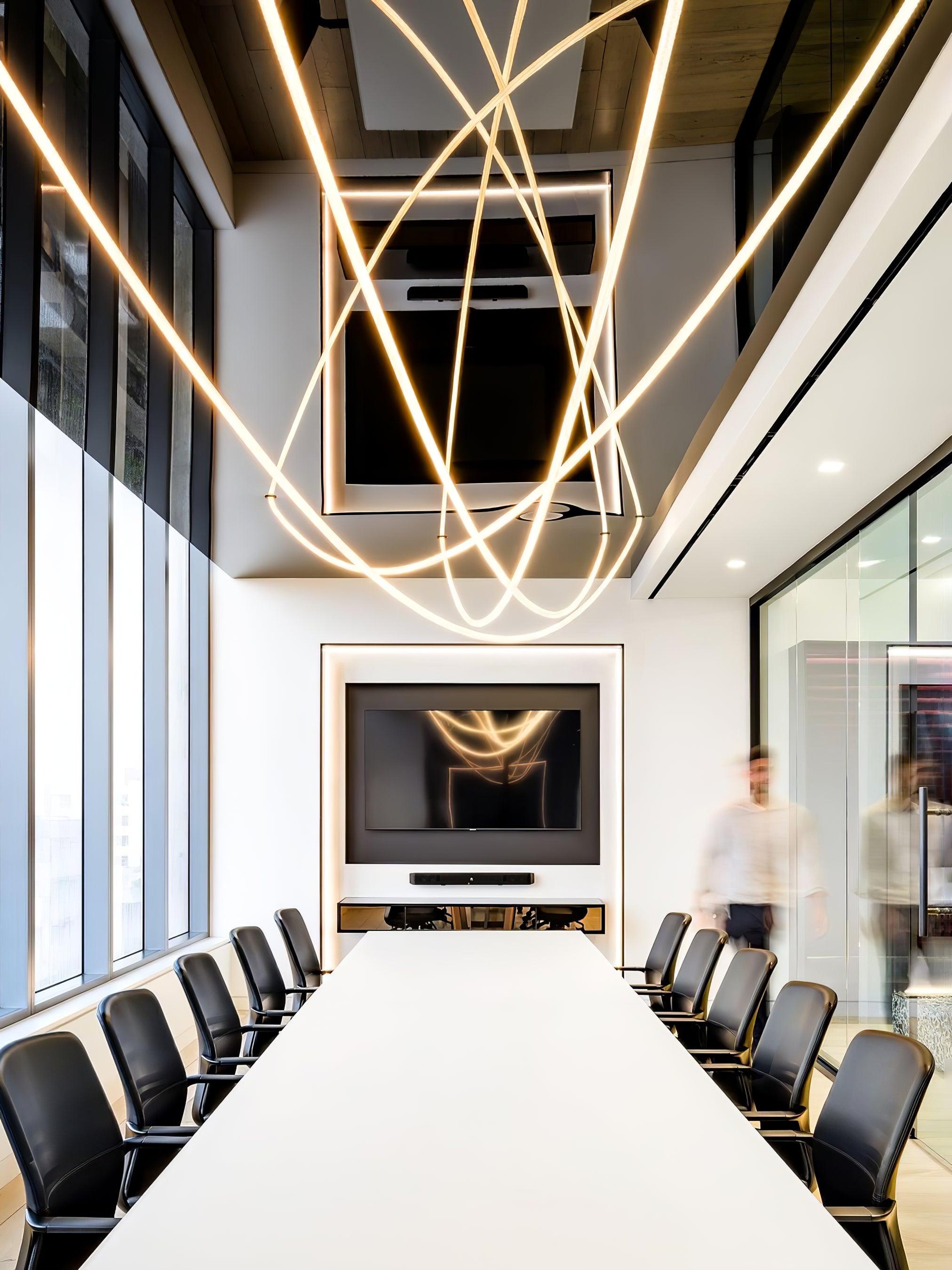 Flexible Curve linear Pendant Lamp