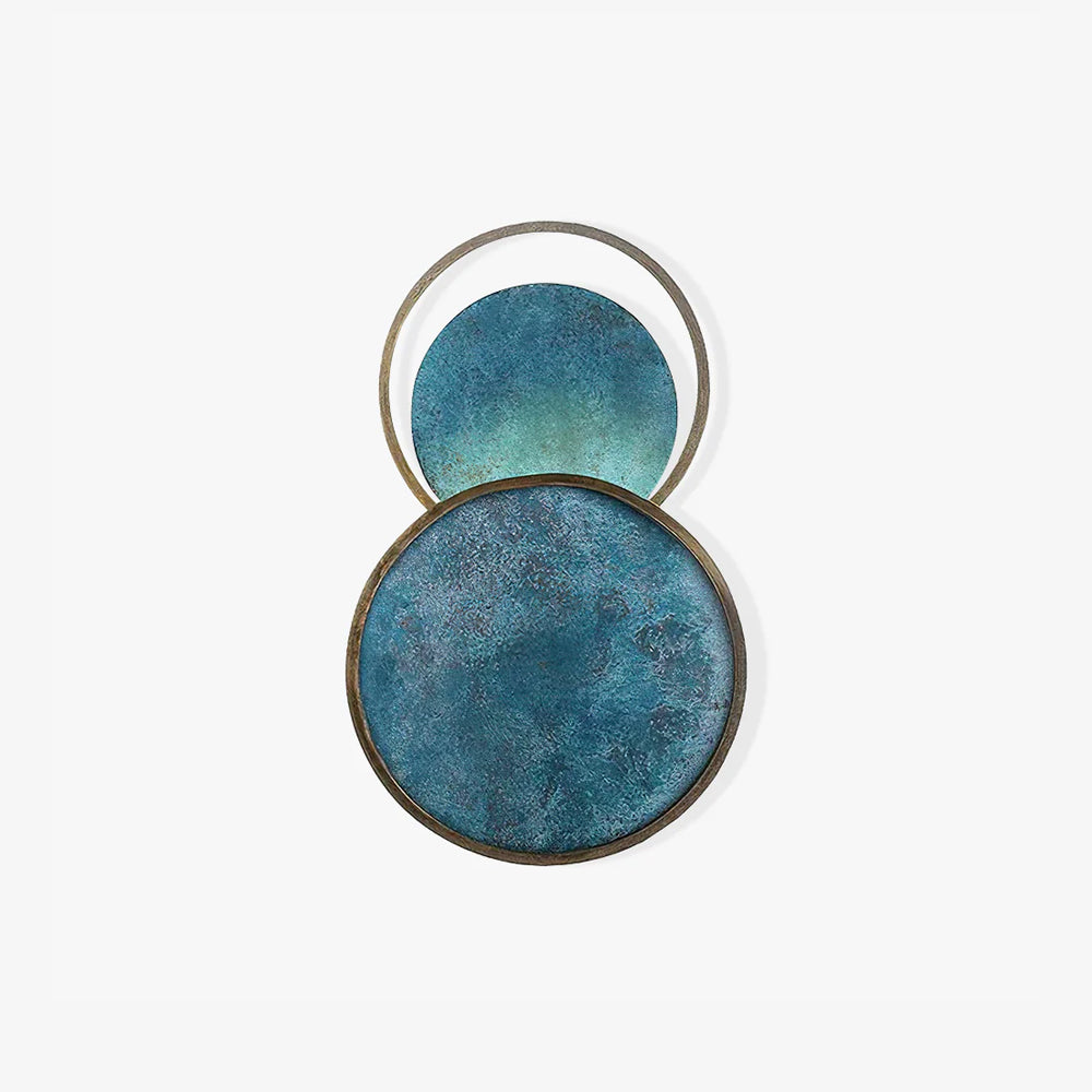 Turquoise Satellite Wall Lamp