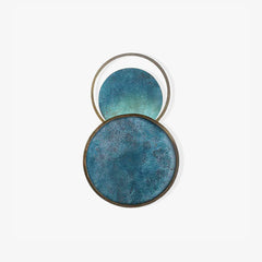 Turquoise Satellite Wall Lamp