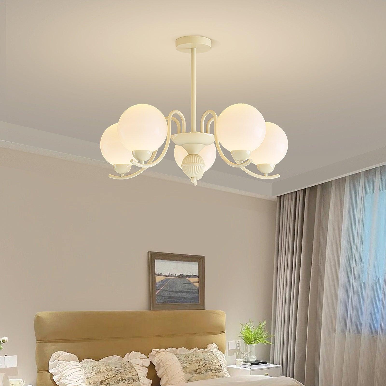 Vanilla Ball Chandelier