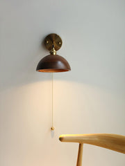 Vintage Wood Wall Sconces