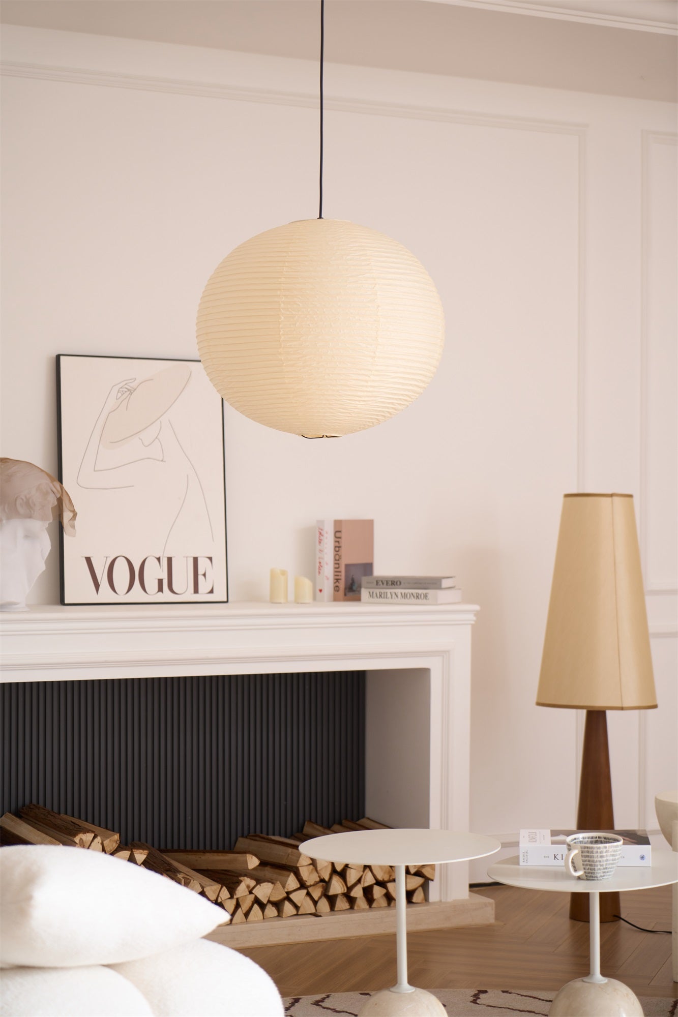 Washi Paper A Pendant Lamp